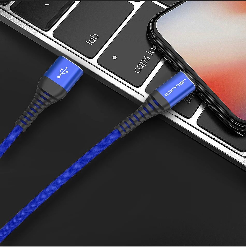 Jellico USB кабель для iPhone 11 X XS 8 7 6 Plus iPad Mini 4 быстрое зарядное устройство для зарядки данных синхронизировать мобильный телефон зарядное устройство