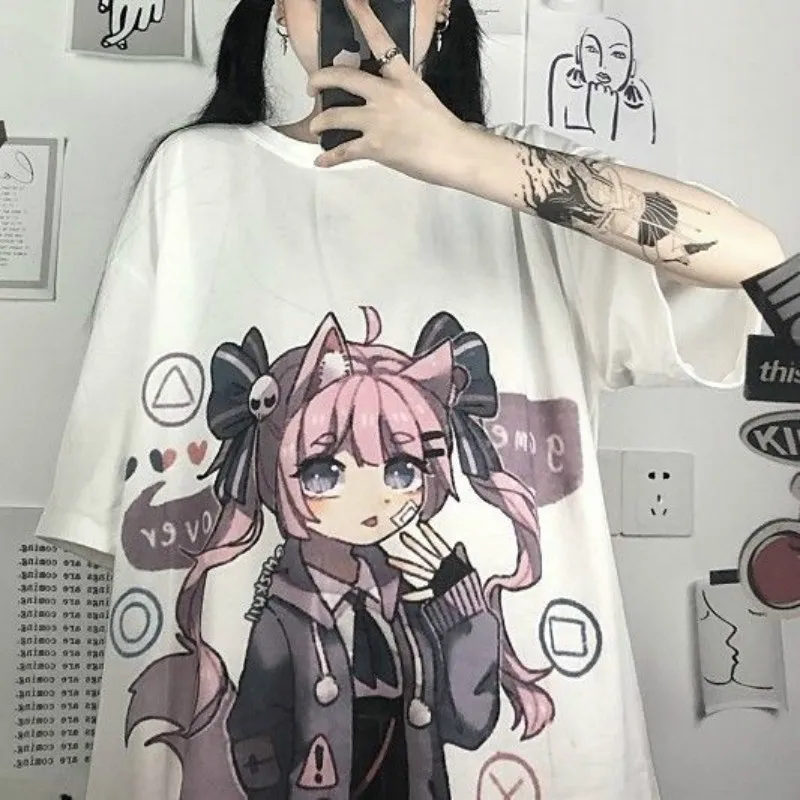 Kantai Harajuku футболки Kongo Shimakaze Amatsukaze Yukikaze Косплей печати с коротким рукавом kanglue