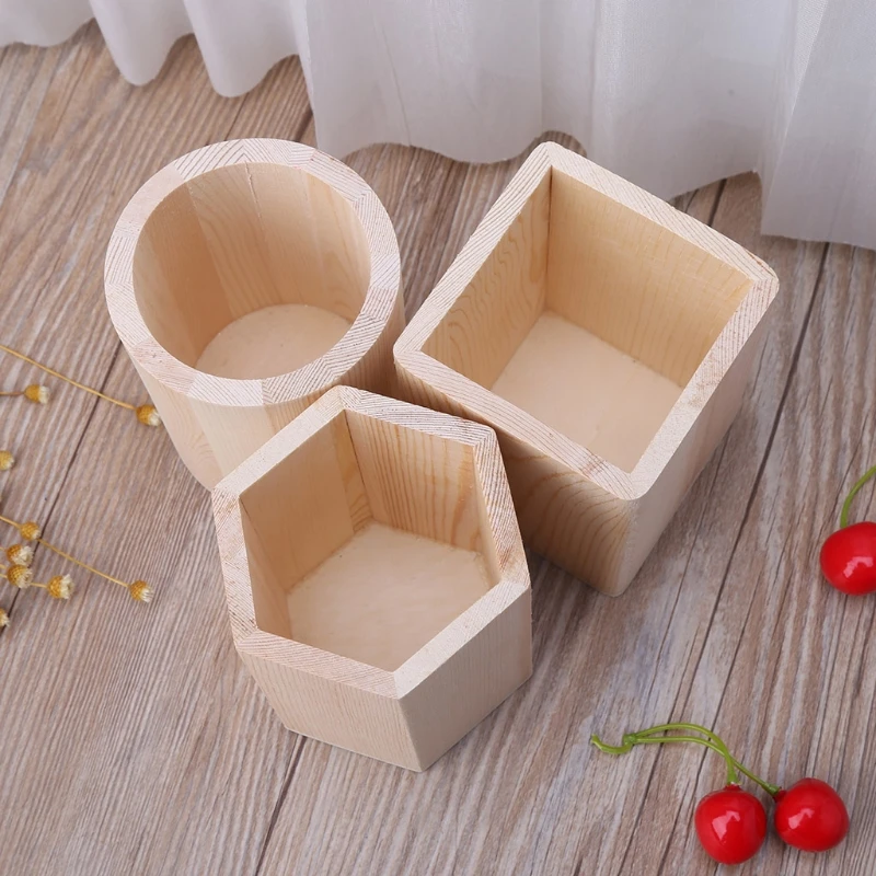 Настольный органайзер деревянный держатель пенал для карандашей детей сделай