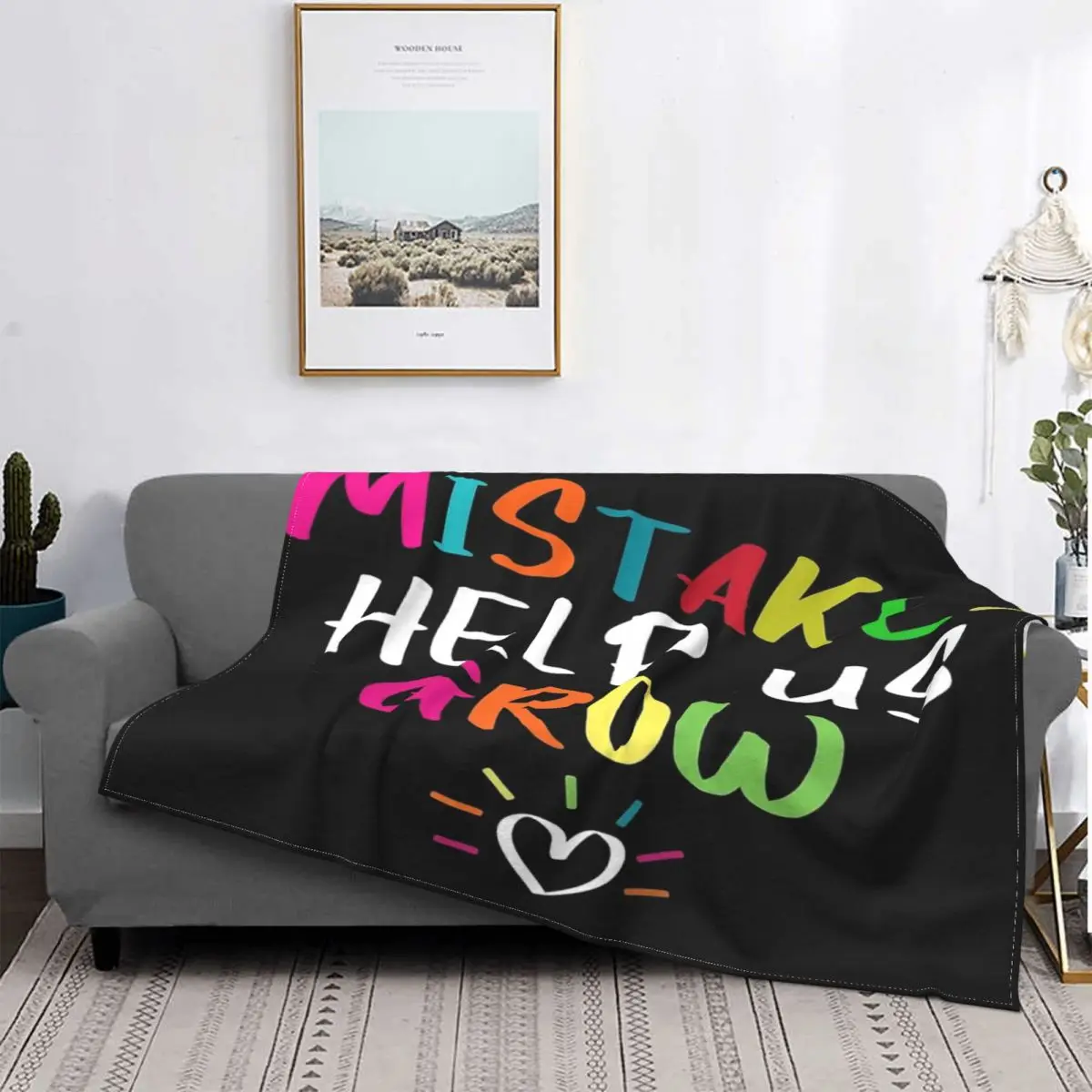 

Толстовка помогает нам расти положительное одеяло покрывало для кровати клетчатый диван-кровать Клетчатое одеяло с капюшоном зимние покры...