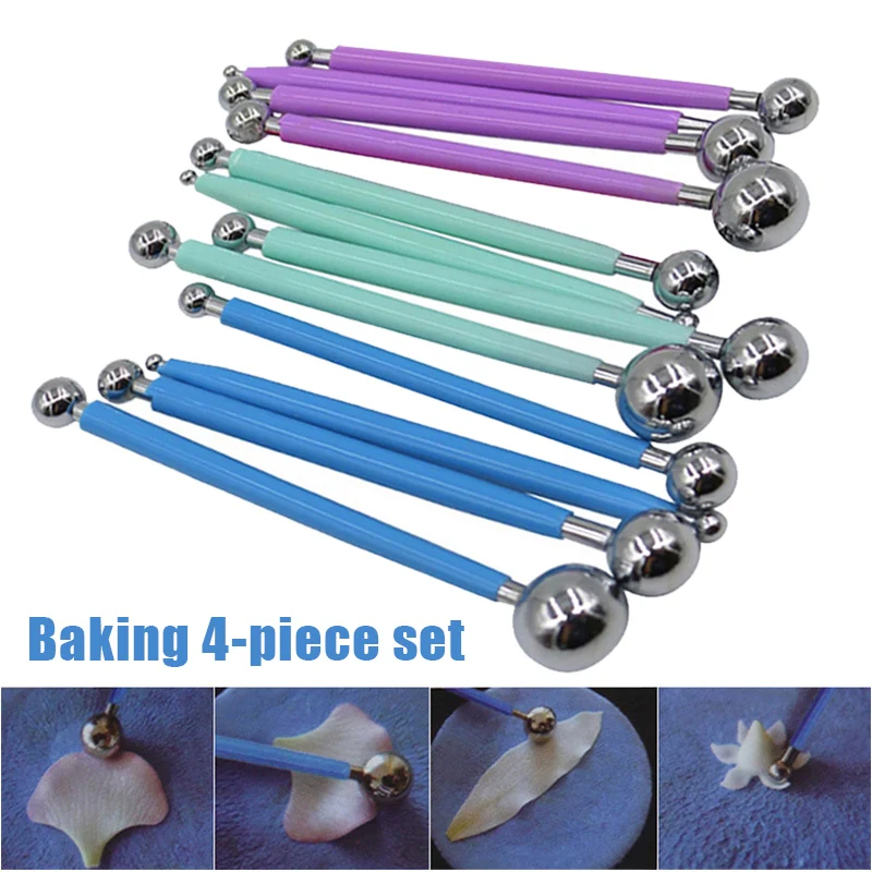 

Сферическая ручка для вырезания таблеток из нержавеющей стали, ручка для вырезания глины, ручка для отделки, набор инструментов