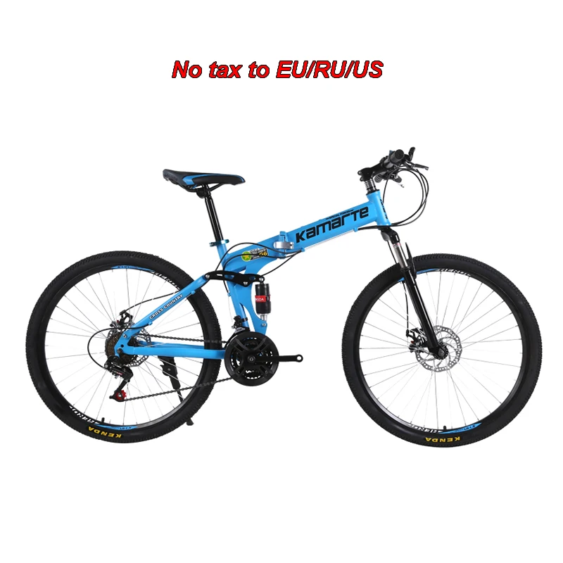 Verkaufen Mountainbike Fahrrad 24 Und 26 Zoll 24/27/30 Speed Faltung Mountainbike Günstige Erwachsene Doppel Disc Fahrrad Speichen Rad Fahrrad