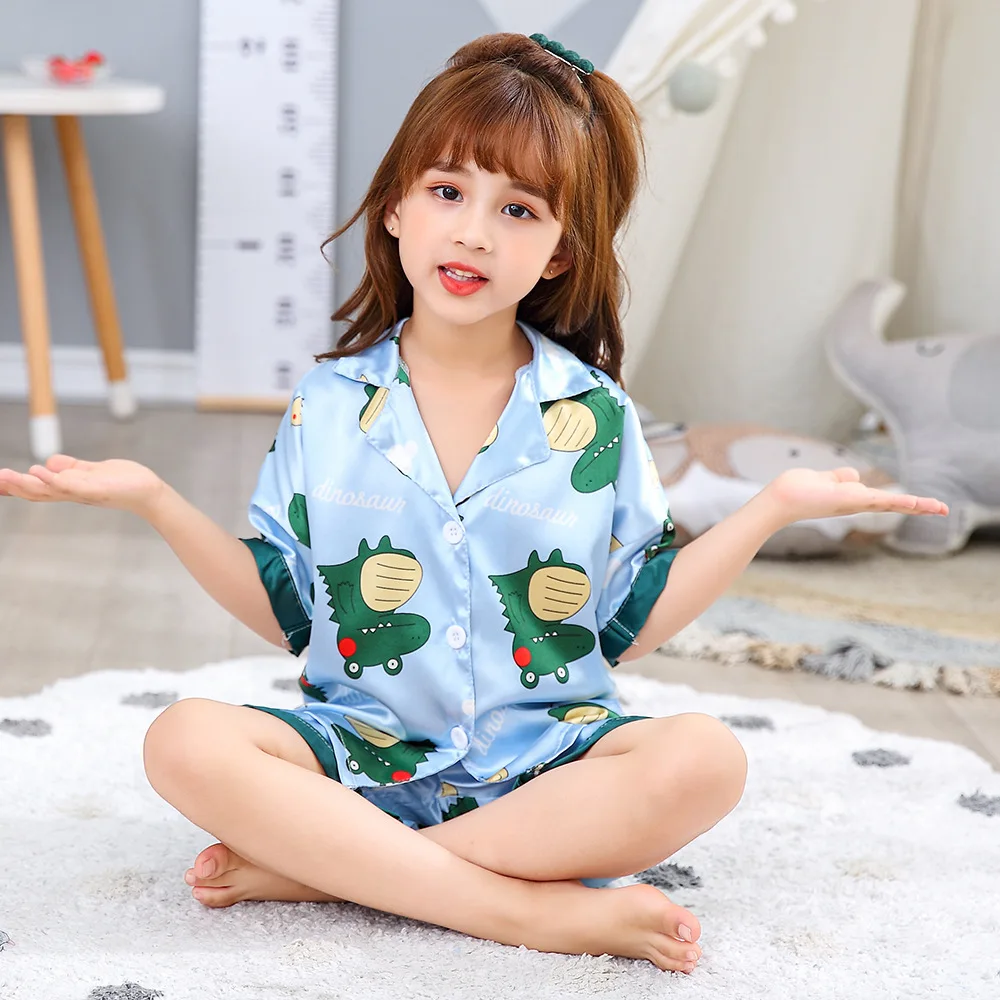 2021 на весну лето осень для мальчиков и девочек пуговицах пижамы смайлами детей