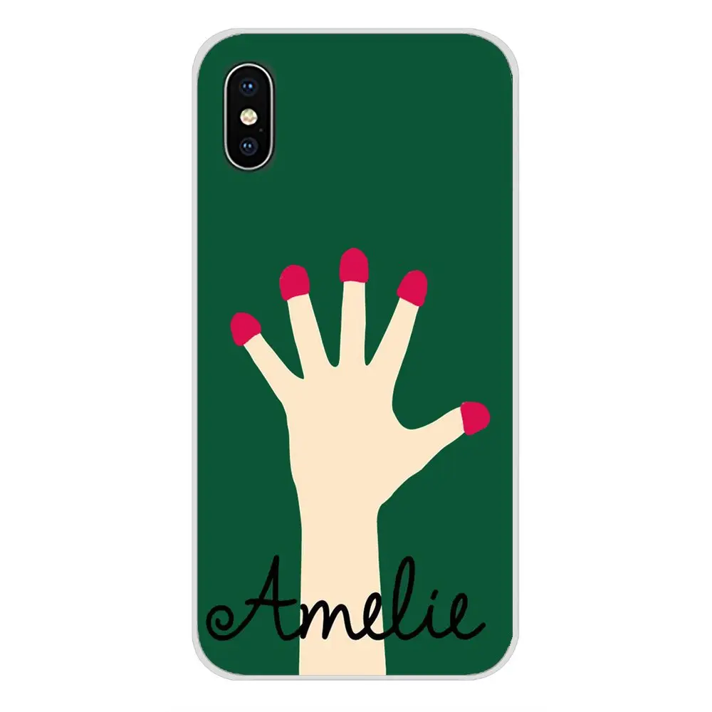 Прозрачный чехол из ТПУ для Apple iPhone X XR XS 11Pro MAX 4S 5C SE 6S 7 8 Plus ipod touch 5 6 Amelie France Pulp