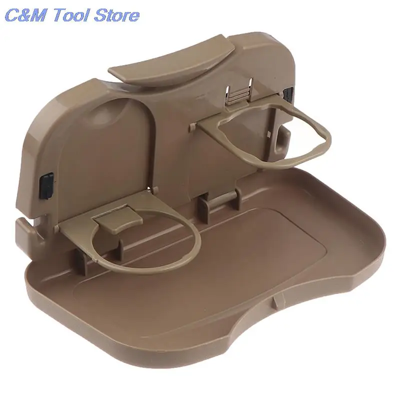 Автомобильный складной столик подставка для кружек с напитками чашек автомобиля