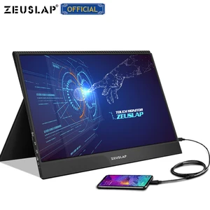 zeuslap z15st 15 6 fhd 1080p portable touching screen usb c hdmi compatible monitor for sumsung dex huawei emui smartisan tnt free global shipping