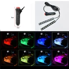 2 шт. светодиодный Автомобильные светодиодные напольные лампы для Subaru Forester Outback Legacy Impreza XV BRZ