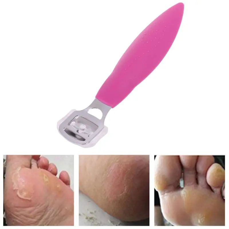 Портативный Педикюр мозолей бритвы ног жесткий крепкий кожи кукурузы удаления
