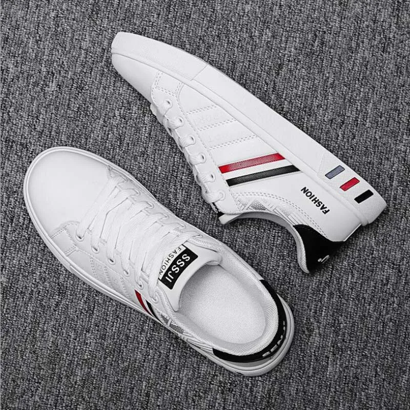 

2021 men's shoes flat summer breathable shoes light casual shoes men's sports shoes white travel shoes