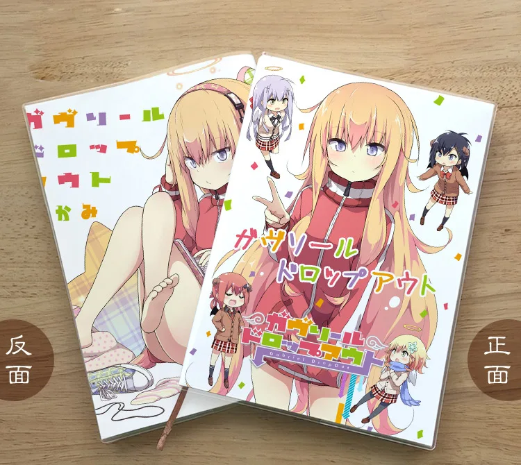 

Anime Gabriel DropOut Satanichia Tenma Gabriel White Student Delicate Eye protection Notepad Diary memorandum Birthday gift