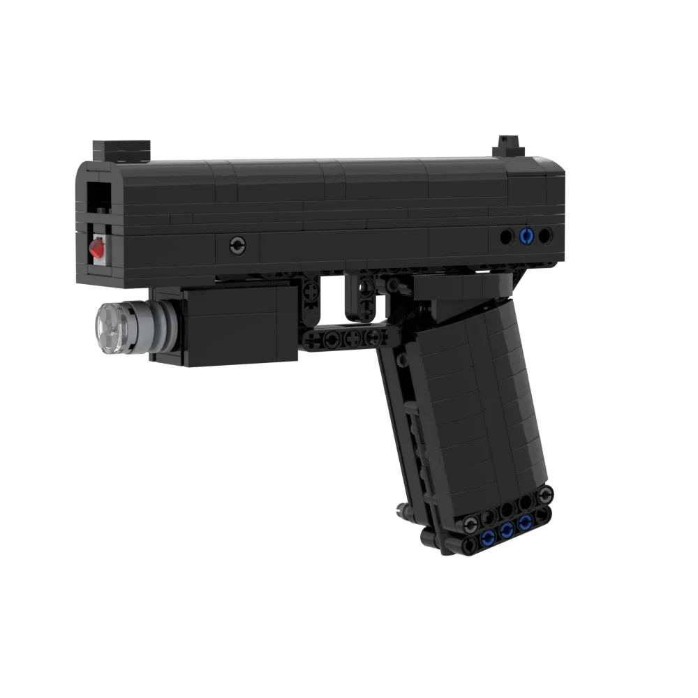 

BZB MOC 28953 10242 Military Pistol Gun Submachine Gun Model Hero Gun Glock Weapon Gun Building Block Model Kids DIY Toy Gift