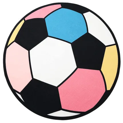 

Creative Football Living Room Carpet Bedroom Children Thick Anti-Slip Mat
