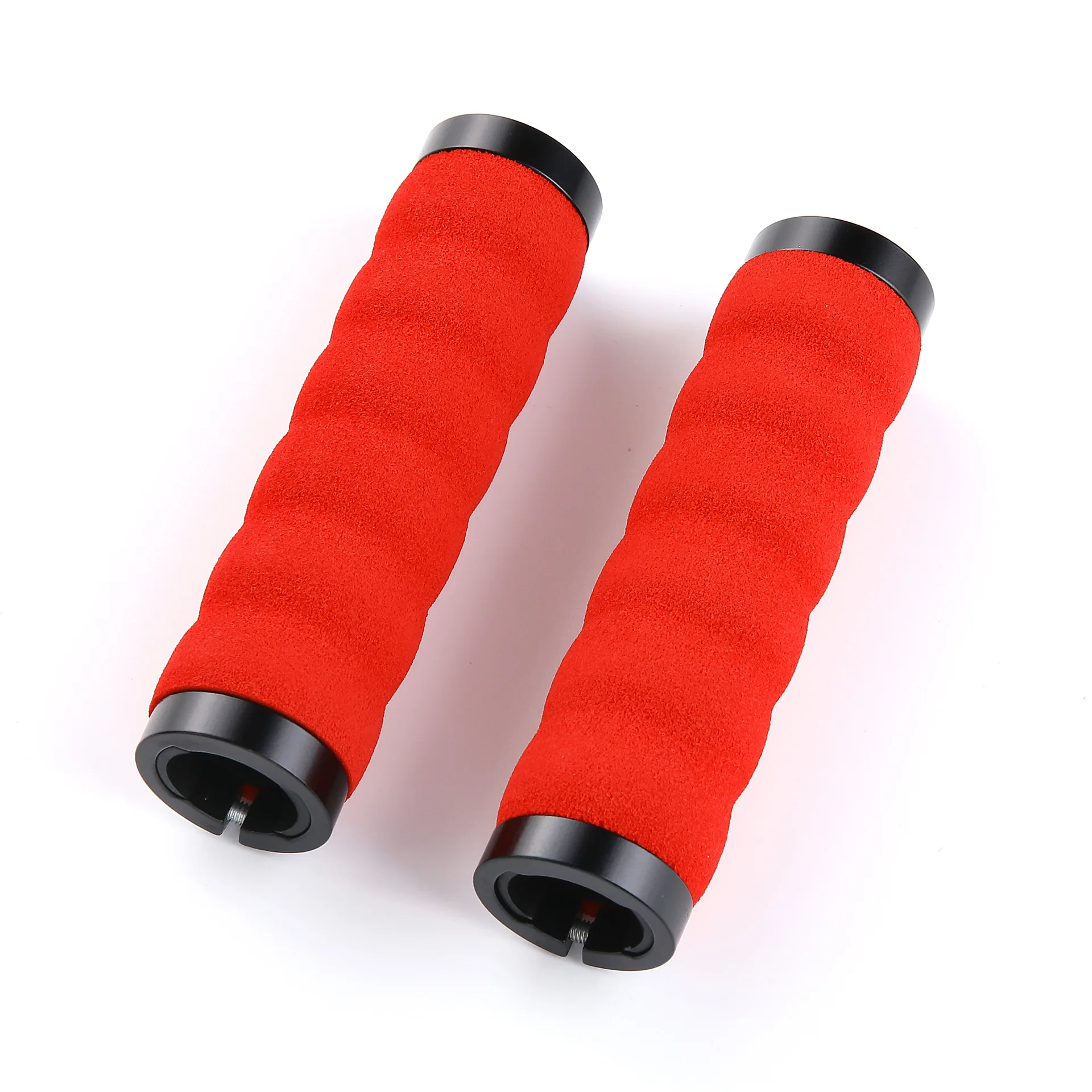 

Bike Grips MTB/Road Bicycle Handlebars Round Grips Sponge Locked Grips Mountain Bike Grips Comfotable Grips AG203