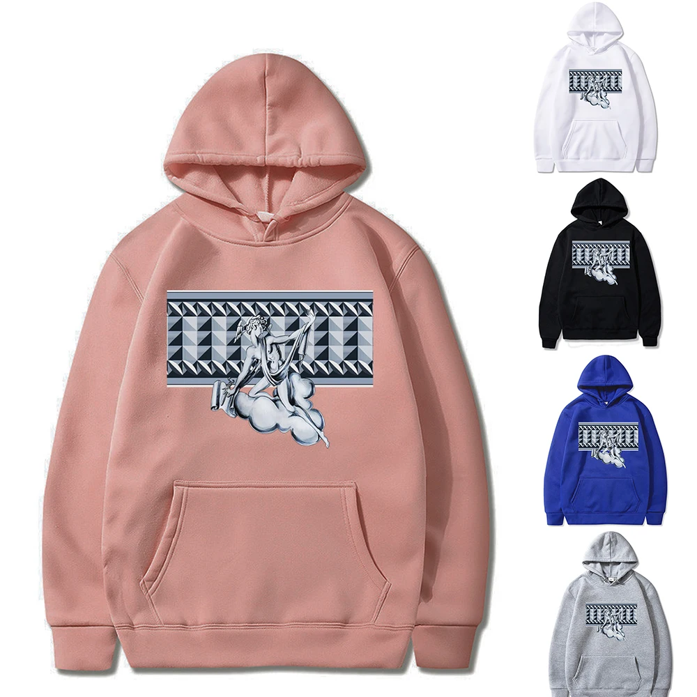 Толстовка с капюшоном для мужчин и женщин свитшот принтом венерины повседневный