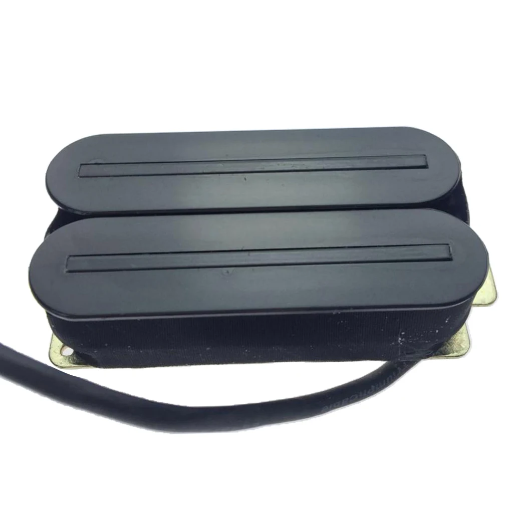 wired elektrische gitarre humbucker doppel schiene pickup 80x32x15mm schwarz free global shipping