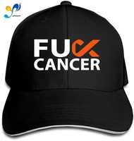 fuk leukemia cancer orange woman and men classic pointed cap cap
