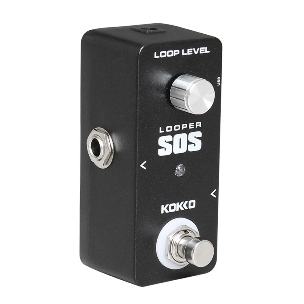 

Looper Station Recording MINI Guitar Effects Pedal 5 Minutes Looping Time LED Light One-button UI Basses Parts Accessories
