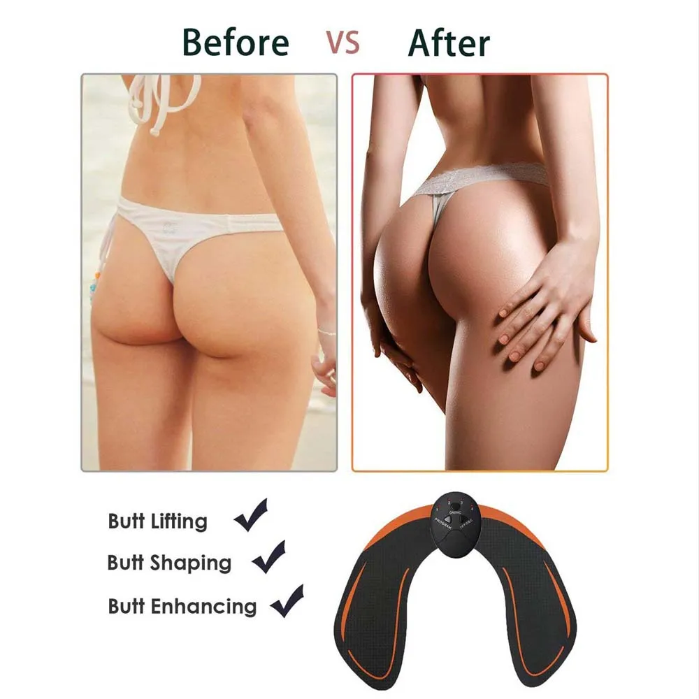 ABS стимулятор ягодиц/тренажер для бедер мышц Тонер 6 режимов Смарт фитнес EMS хип