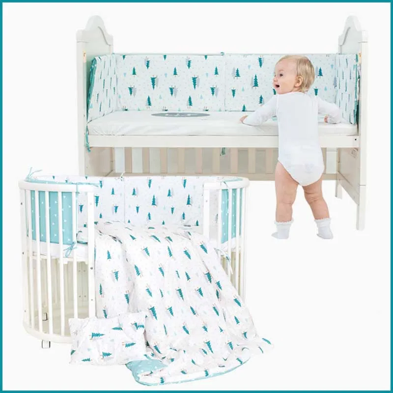 

Детская кроватка в скандинавском стиле, 1 шт., утолщенная детская кроватка-бампер, подушка для детской комнаты, декор детской комнаты x 30 см