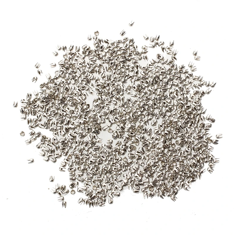 1000 серебряные медные круглые заклепки шпильки DIY Рок Панк 2 5 мм|Заклепки для