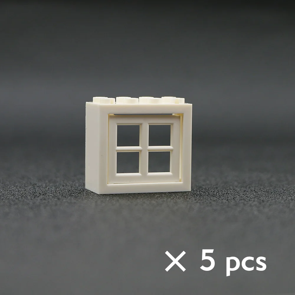 Строительные блоки для города 2x4 оконные военный MOC дом рама садовые аксессуары