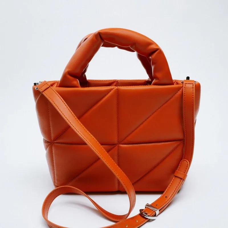 2021 autumn/winter new style diamond handbag fashion trend casual PU messenger bag | Багаж и сумки