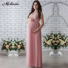 Melario платье для беременных 2022 Одежда для беременных женщин элегантные кружевные вечерние платья для беременных