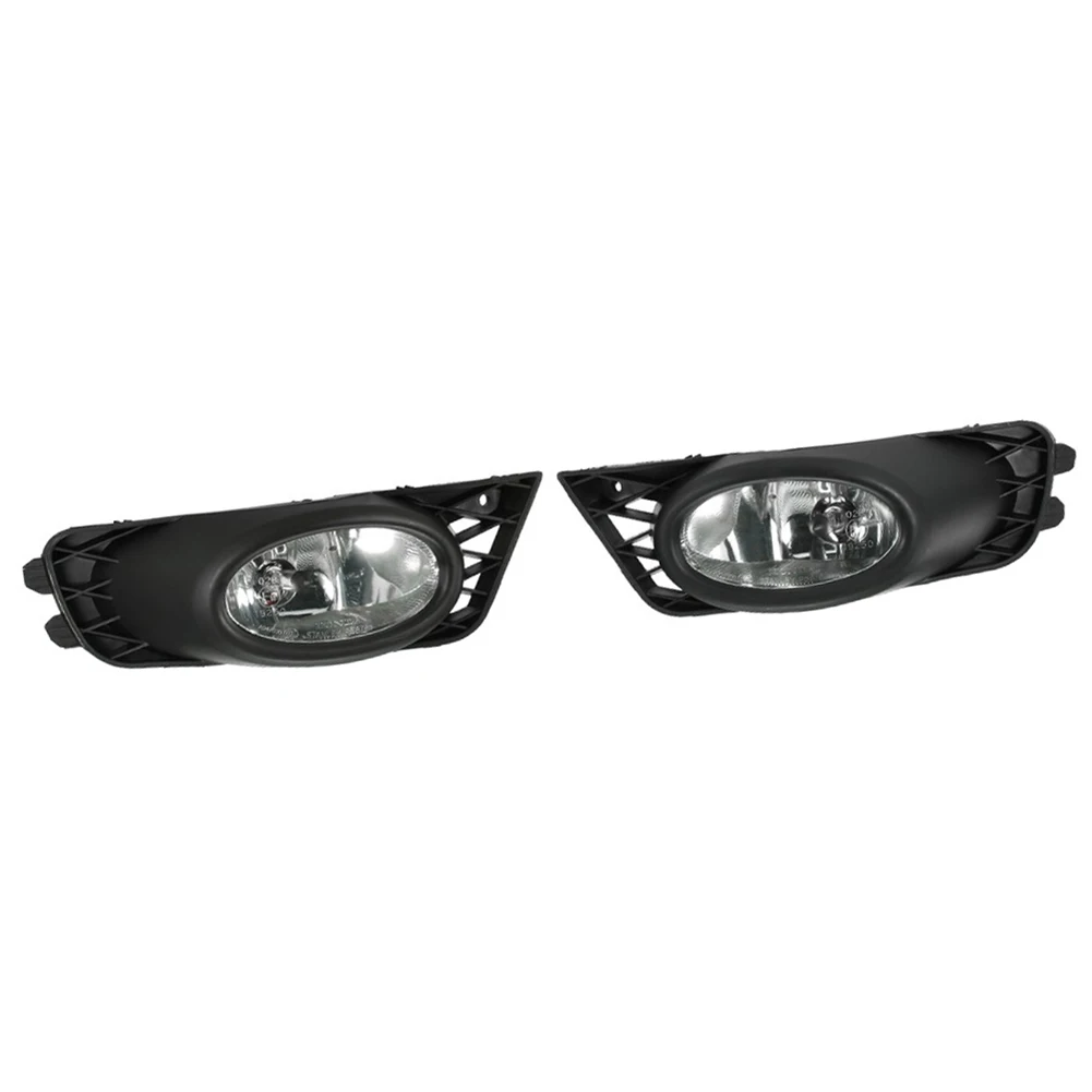 

1 Pair Clear Lens Front Driving Fog Lamp for Honda Civic FA1 FA4 FA5 09-11 LH RH Signal Lamp Car-styling Auto Replacement