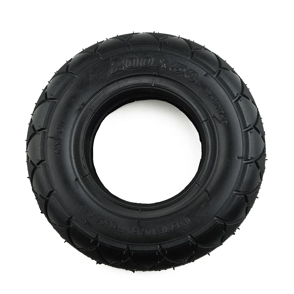 Черный наружный чехол шины 200*50 8 дюймов для электроскутера, утолщенная внутренняя шина диаметром 90 мм и длиной 190 мм.