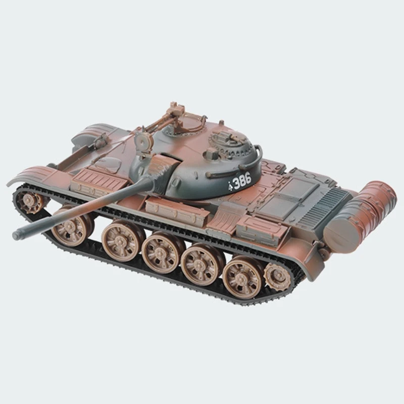 Модель 1:32 Сплав модель T55 основной боевой танк MBT металлические танки литые под