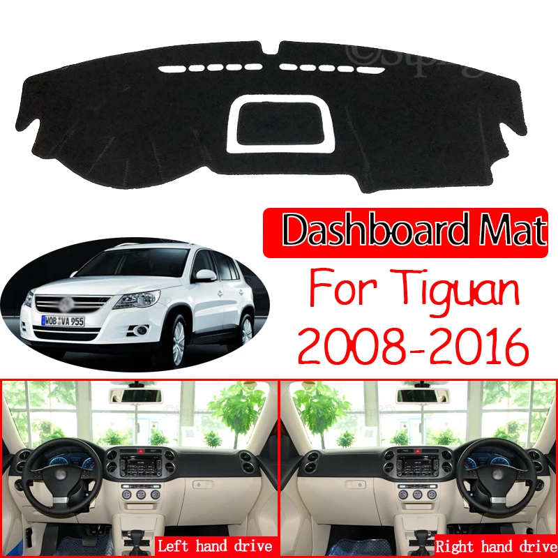 

Для Volkswagen VW Tiguan MK1 2008 ~ 2016 Противоскользящий коврик для приборной панели накладка солнцезащитный коврик аксессуары 2009 2010 2013 2014 2015
