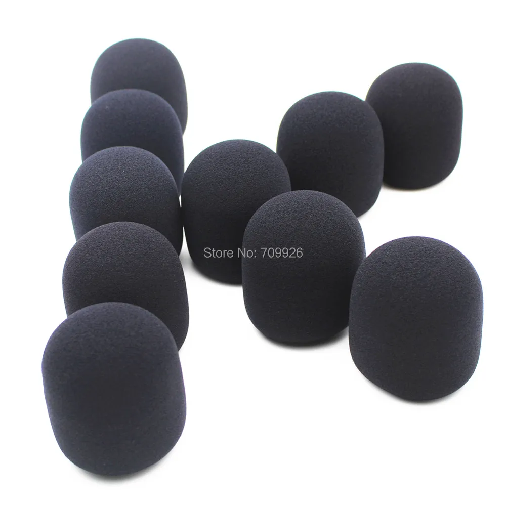 2 Pcs Handheld Stage Microphone Windscreen Mic Foam Cover Windshields for Karaoke DJ microphone inner size 35*60mm images - 6