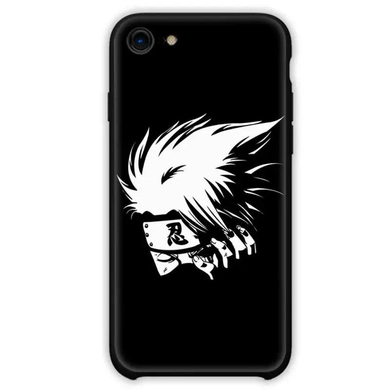 

Naruto Kakashi Phone Case for iPhone 11 12 mini pro XS MAX 8 7 6 6S Plus X 5S SE 2020 XR
