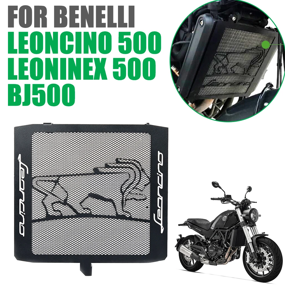 

Radiator Grille Guard Grill For Benelli Leoncino 500 BJ500 BJ 500 LeonineX 500 Motorcycle Accessories Protection Cover Net Mesh