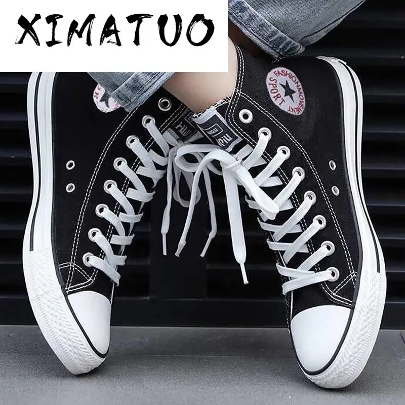 Кроссовки парусиновые для мужчин и женщин удобная повседневная обувь на плоской