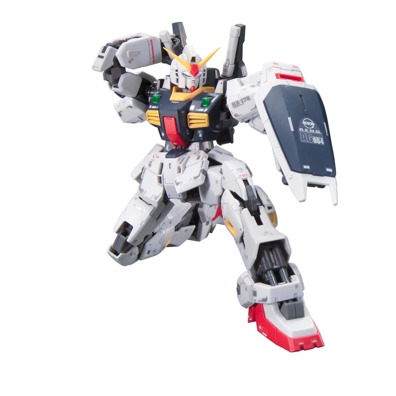 Аниме Костюм мобильного воина RG 1/144 AEUG RX 178 Mark II гундама собрать модель с Juguetes