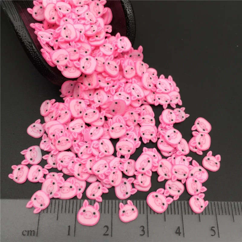 Розовая Полимерная глина для поросенка 50 г мягкая рукоделия рукоделия/Нейл