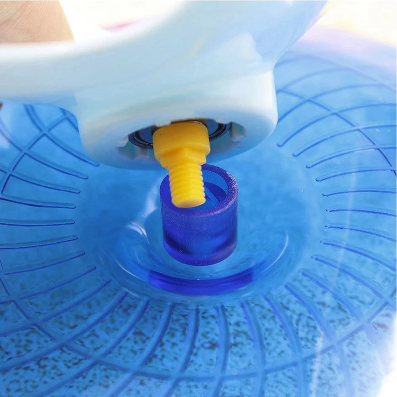 Мышь Нескользящая пластиковая Бесшумная Бег красный синий цвет забавные