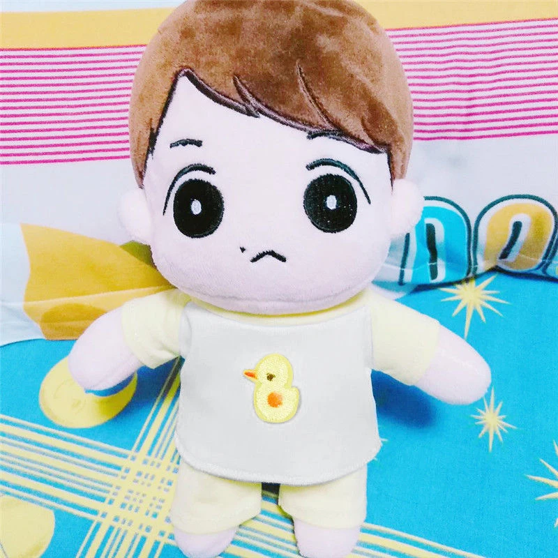 20 см Корея Кукла одежда футболка брюки костюм хлопковая хлопок игрушка ручной