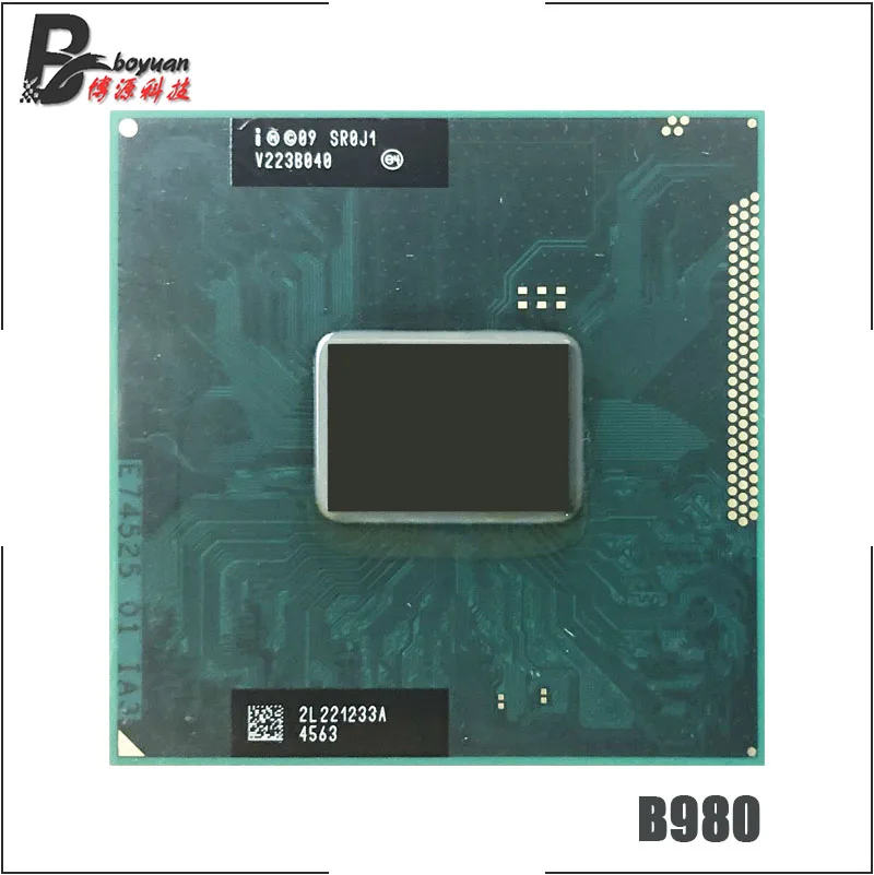 Двухъядерный процессор Intel Pentium B980 SR0J1 2,4 ГГц двухъядерный процессор 2M 35W Socket G2/rPGA988B