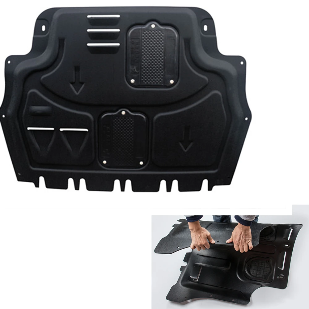 

Car Engine Mudflap Guard Splash Shield Mud Fender Plate Cover Lower Mudguard Board For Volkswagen VW Jetta 2011-2018