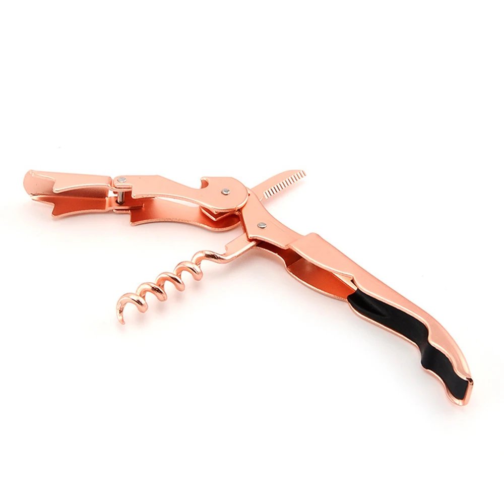 Portable Multifunction Wine Beer Bottle Openers Stainless Steel Hippocampus Shaped Spiral Opener Party Bar | Дом и сад