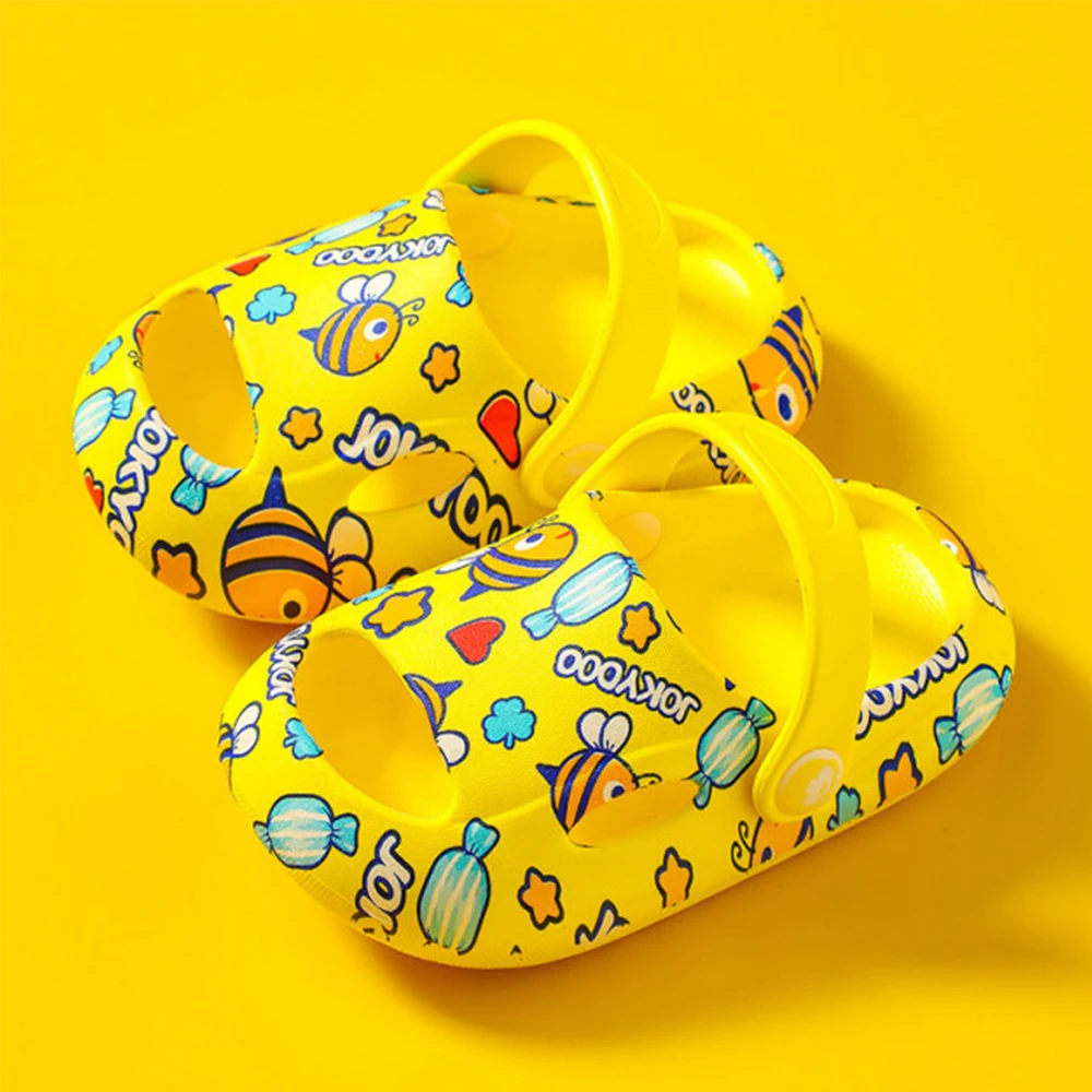

1-3Years Children sandals Slippers For Boys Girls New Summer Kids Beach Shoes Baby Toddler Soft Indoor Slippers Children Sandals