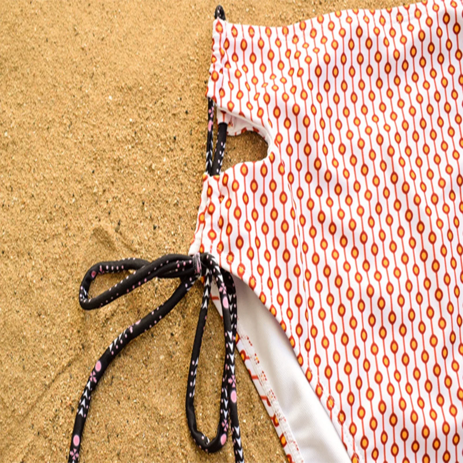 Женский модный сексуальный клетчатый купальник бикини без косточек из двух