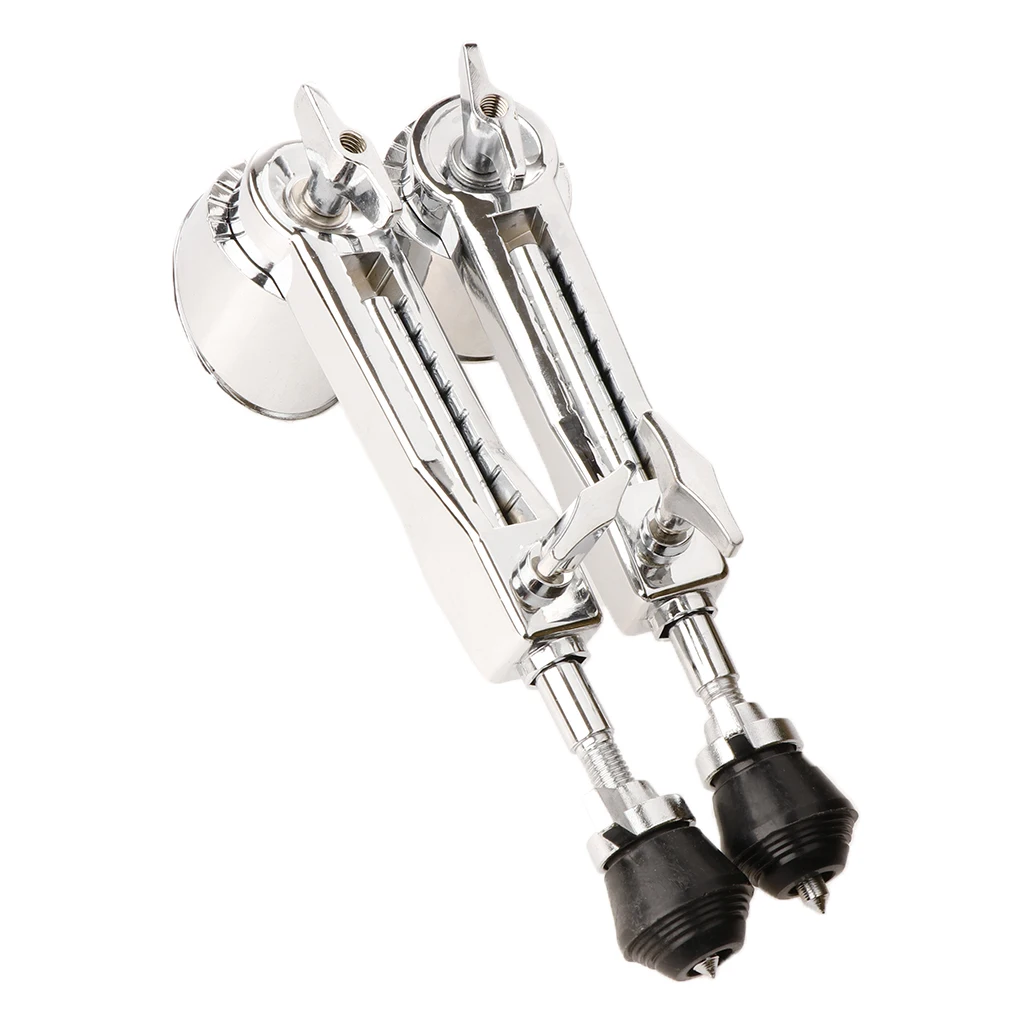

2 Pcs Bass Drum Legs Beacket Stand Replacement Parts For Drum Set Kit