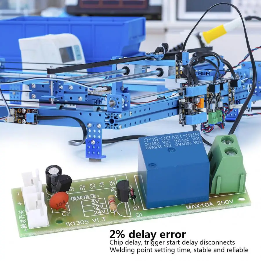 2 шт. TK1305-12V циклический модуль реле включения/выключения бесконечное петли плата
