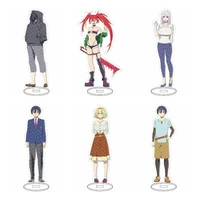 japanese anime character new model toys double sided acrylic stands model plate desk decor props anime lovers gift collection