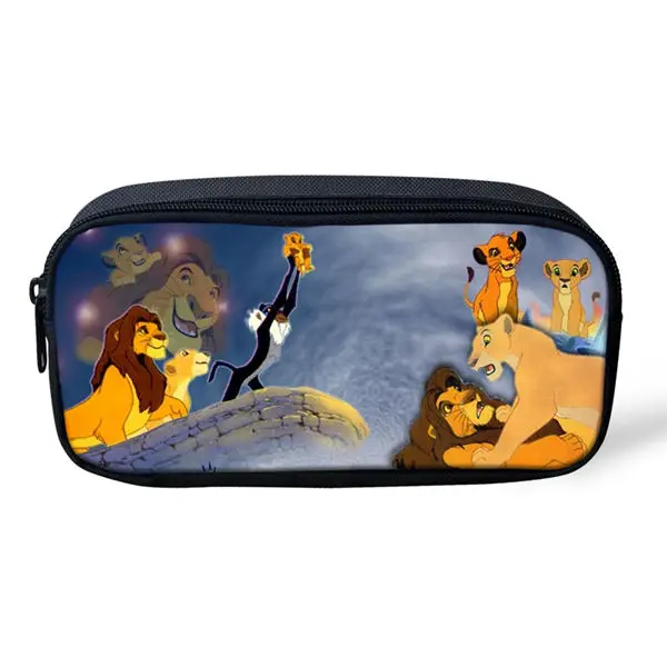 CDWX2814K HaoYun Детский Школьный Рюкзак Kawaii The Lion King школьные сумки с рисунком героев мультфильмов, маленькие животные, комплект из 3 предметов, школьные сумки - Цвет: CDWX2814K