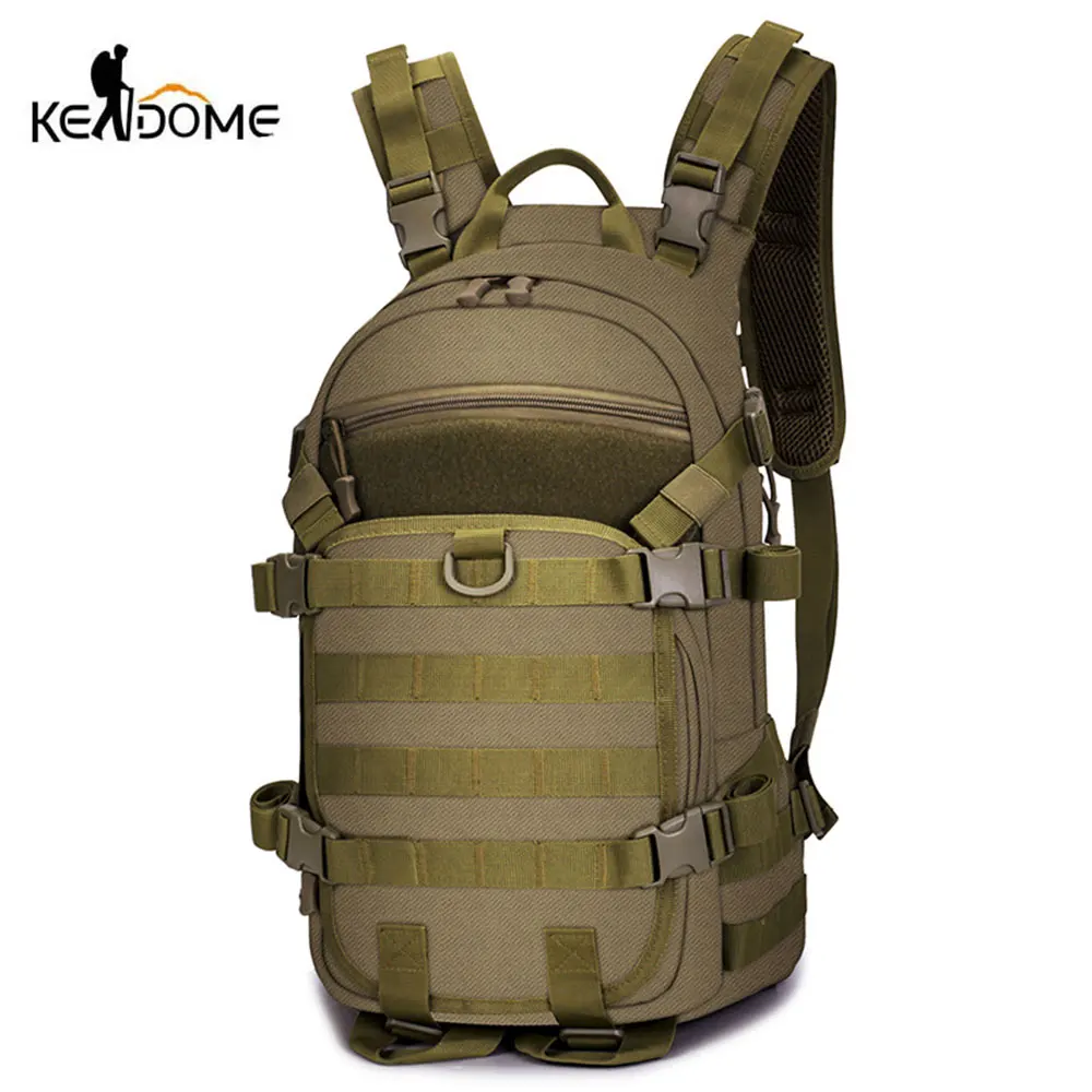 25L Military Tactical Bag Cycling Assault Backpack Molle Airsoft Hunting Camping Outdoor Sports Hiking Trips Climbing Bag X394D