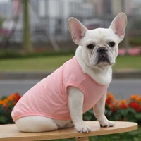 cotton french bulldog cat dog vest pet dog clothes for small dogs yorkshire dog costume puppy clothes